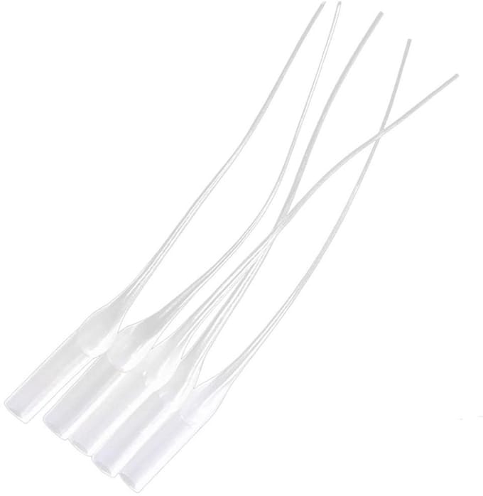 100 Stuks Micro-Tips voor Plakmiddelen, Plastic Applicator Tips voor Creatief Gebruik en Laboratoriumdosering