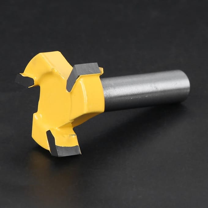 3-snijder T-gleuf 8mm schacht bovenfreesbit houtbewerking freesgereedschap accessoires 8mm schacht 8x14