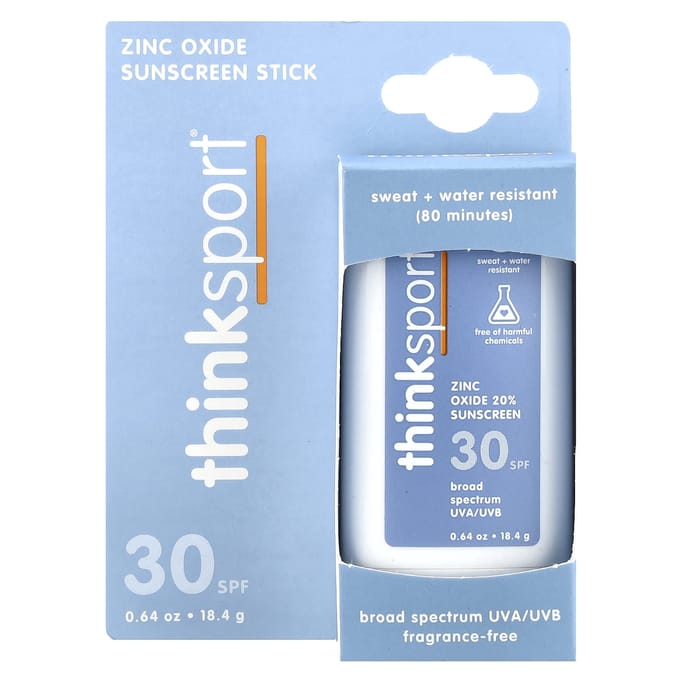 penser, penser sports, stick solaire, FPS 30, 0,64 oz (18,4 g) gray