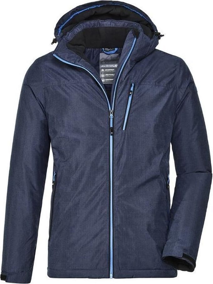 Killtec heren winterjas Ostfold navy - maat M