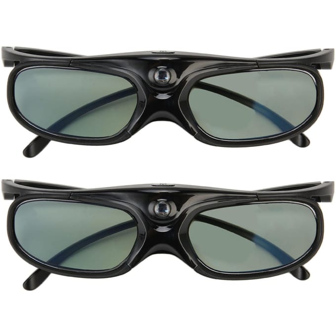 DLP Link 3D-bril Oplaadbaar 144Hz Refresh Links Rechts Oog Rotatie 3D Actieve Shutter Bril