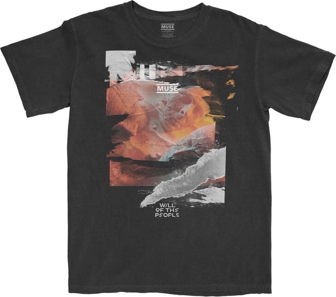Muse - Will Of The People Heren T-shirt - M - Zwart