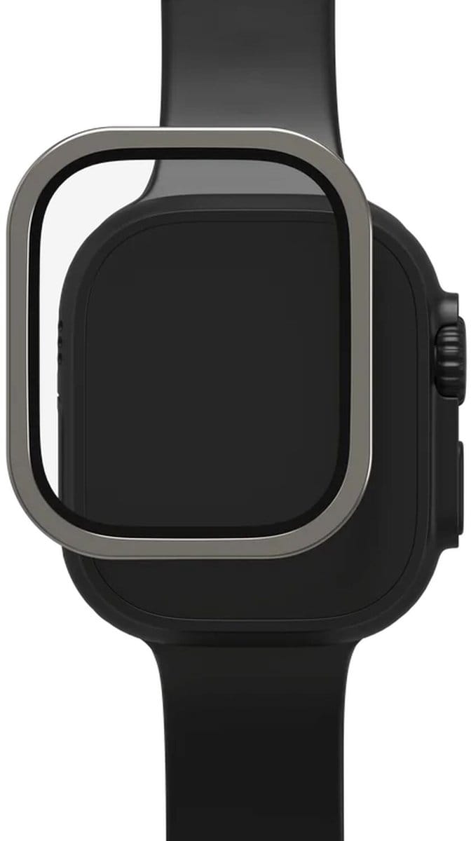 ZAGG InvisibleShield Glass XTR4 E | Apple Watch Ultra 4/3/2/1 49mm Screen Protector | Titanium