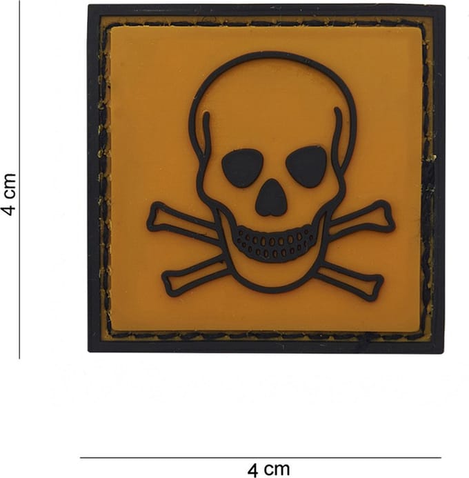 101 Inc Embleem 3D Pvc Toxic  13055