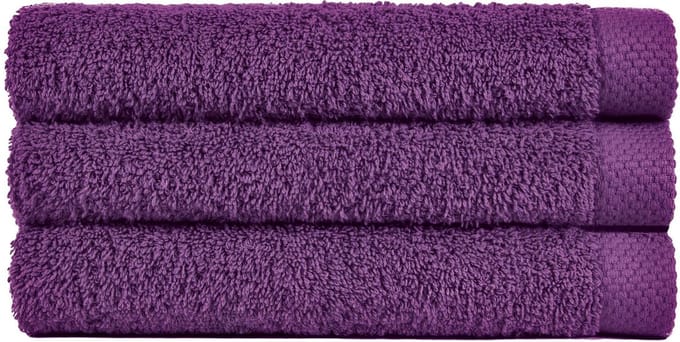 Washand 16x21 cm Uni Pure Royal Paars - 6 stuks