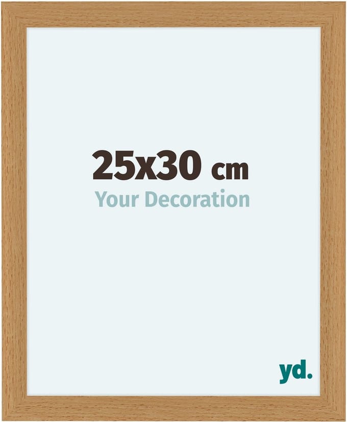 Your Decoration - Fotolijst 25x30 cm - MDF - Beuken - Como