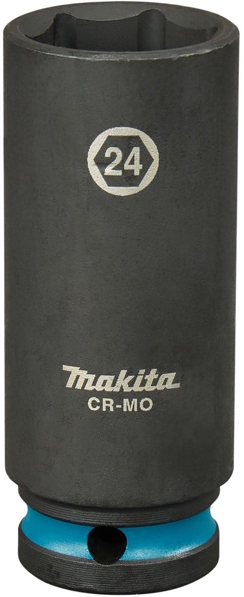 Makita E-16520 Impact Black Krachtdop 1/2 | 24 x 82 mm
