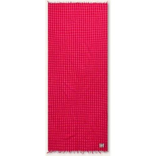 Oilily Angie Check Sjaal- maatOne size Bright Rose