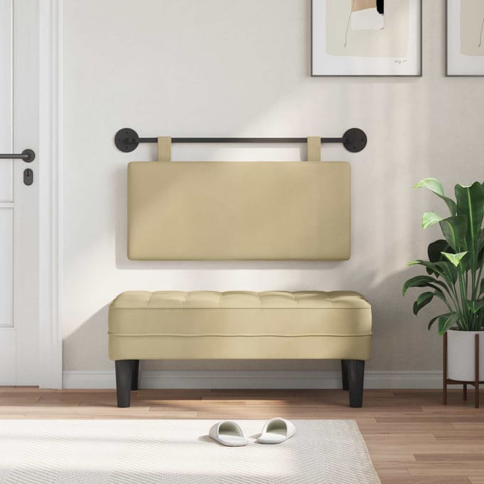 vidaXL - Hangend - hoofdbord - Corduroy - stof