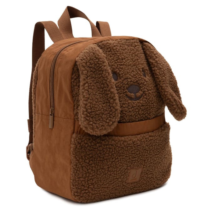 Jollein Rugtas Hond - Teddy Stof - 25x12x30cm - Diego