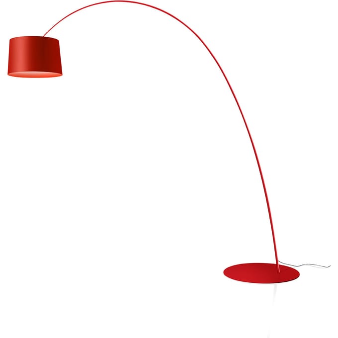 Foscarini Twiggy Elle Vloerlamp - cremisi - met MyLight