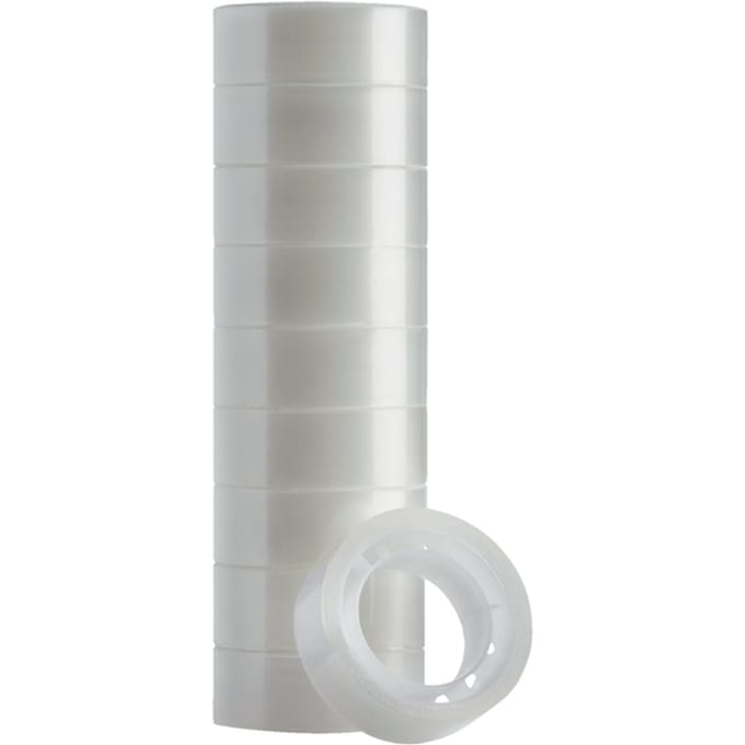 Plakband Quantore 15mmx10m transparant
