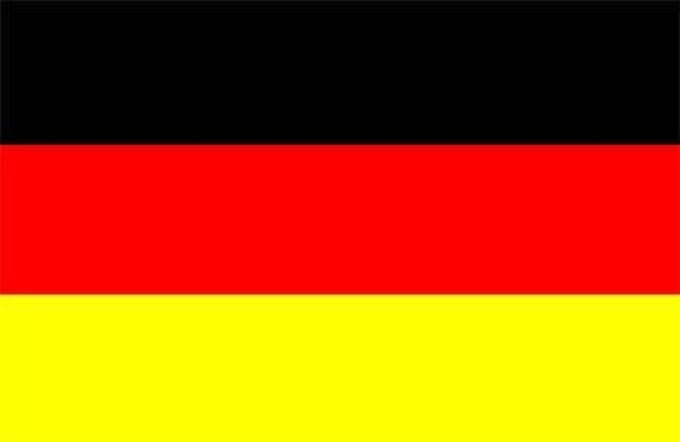 Duitse vlag 120x180 cm