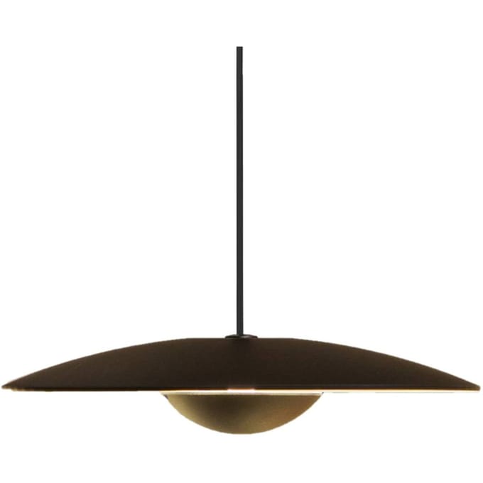 MARSET Ginger LED hanglamp Triac Ø20cm wengé/wengé
