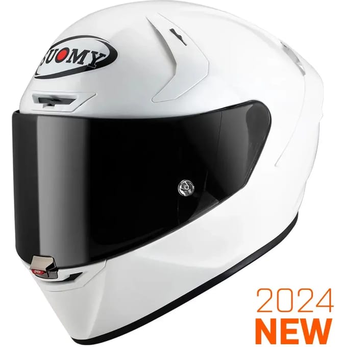 Suomy SR-GP Evo Plain E06 Wit Integraalhelm - Helm