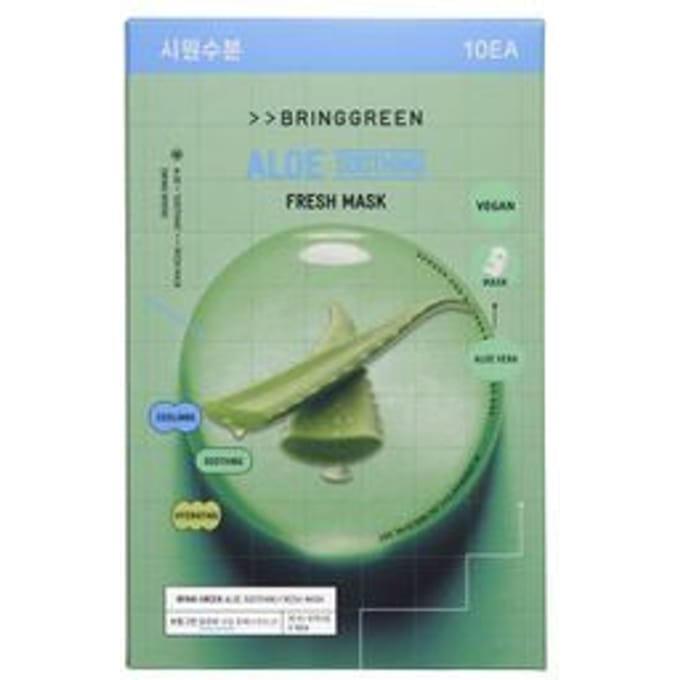 BRING GREEN - Fresh Mask Set - 6 Types Aloe Soothing
