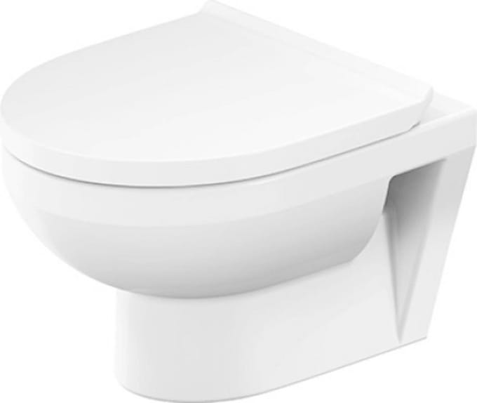 Compact Randloos Hangtoilet met Softclose Zitting Wit