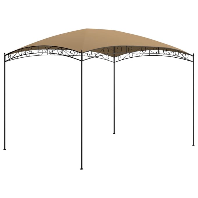 vidaXL - Prieel - 180 - g/m² - 3x4x2,65 - m - taupe