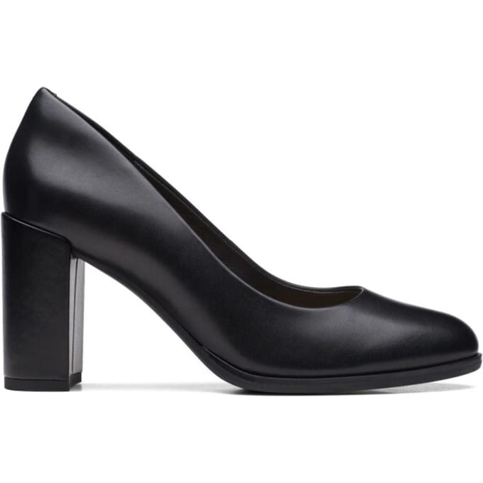 Clarks Freva 85 Court - dames pump - Zwart - maat 35.5 (EU) 3 (UK)