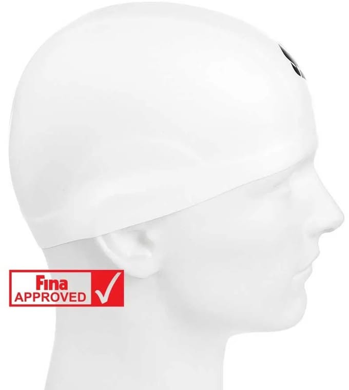Madwave R-cap Zwembadmuts Wit S
