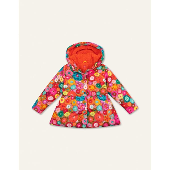 Oilily Crochet Jas- maat116/6yr Oranje