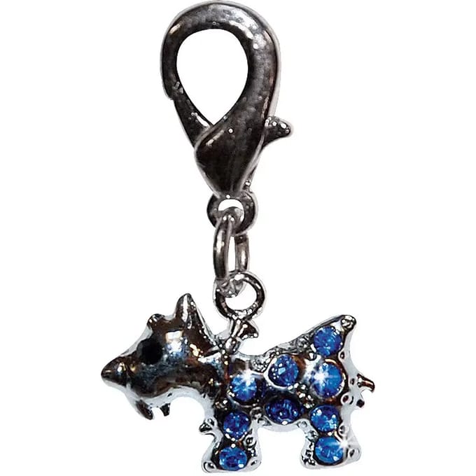Strass Medaille voor Terrier Hond Vivog