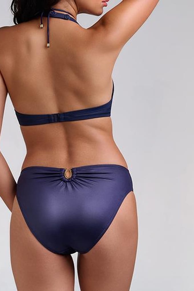 Marlies Dekkers Jet Set Majestic Blue Briefs Größe: XL | Bikinis Outlet | Damen | Blau