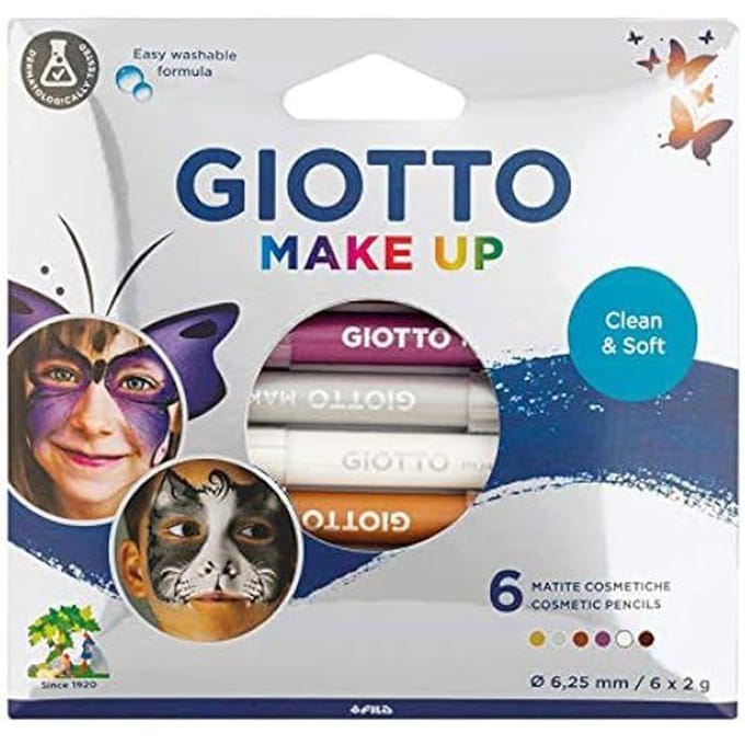 Giotto Make Up Pencils Metallic 6 pcs BL