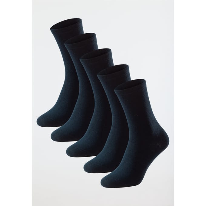 Schiesser Damessokken 5 Pack - Bluebird Dames Sokken blauw