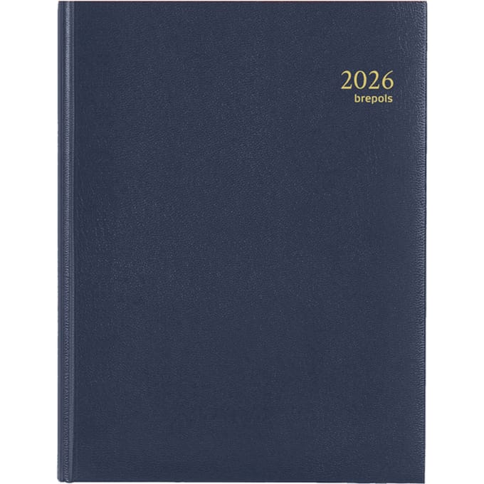 Agenda 2027 Brepols Timing Lima 7dagen/2pagina's viertalig blauw