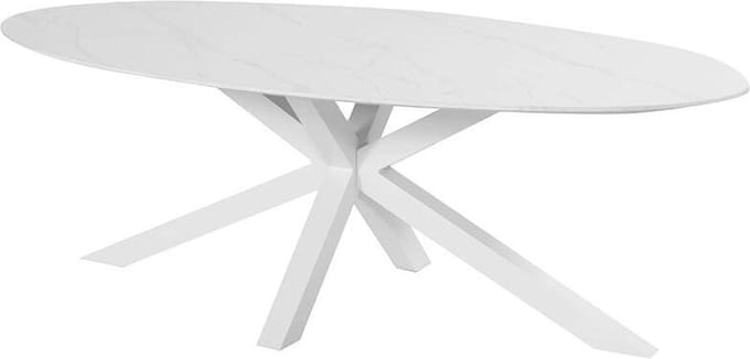 Hartman Xander Tuintafel Ovaal - Wit