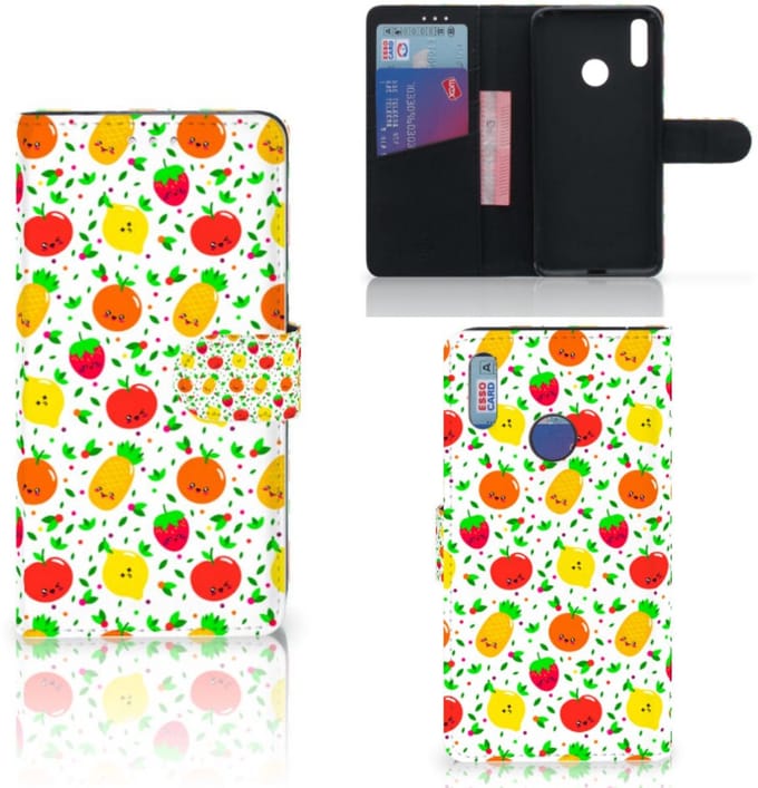 Huawei Y7 (2019) Book Cover Fruits