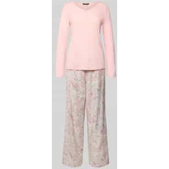 Pyjama met V-hals
