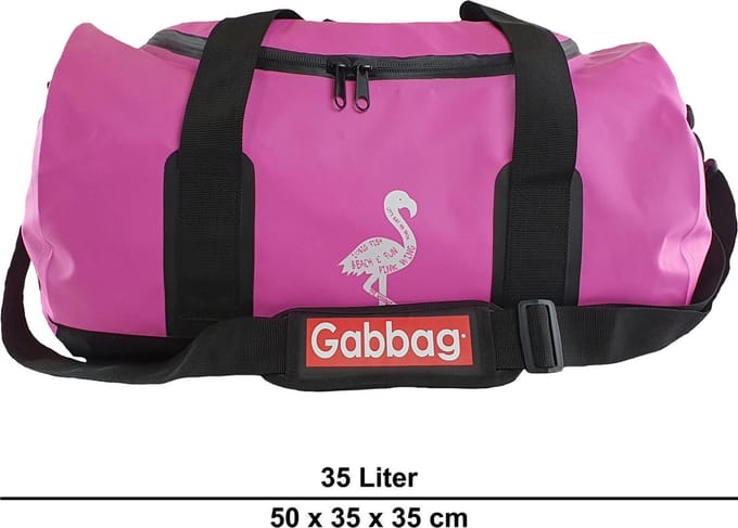 Gabbag Weekend Waterafstotende Kinder Reistas - Roze