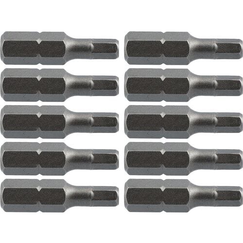 Labor schroefbit HEX3,0x25mm* (10 Stuks)
