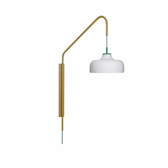 Hübsch Current Wandlamp Groen/Kaki