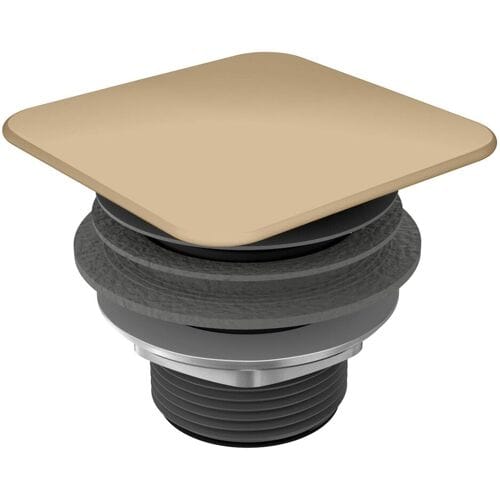 Kaldewei permanent drain valve, square lid 9059000001