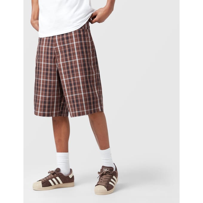 Home Grown Dover Check Shorts, bruin