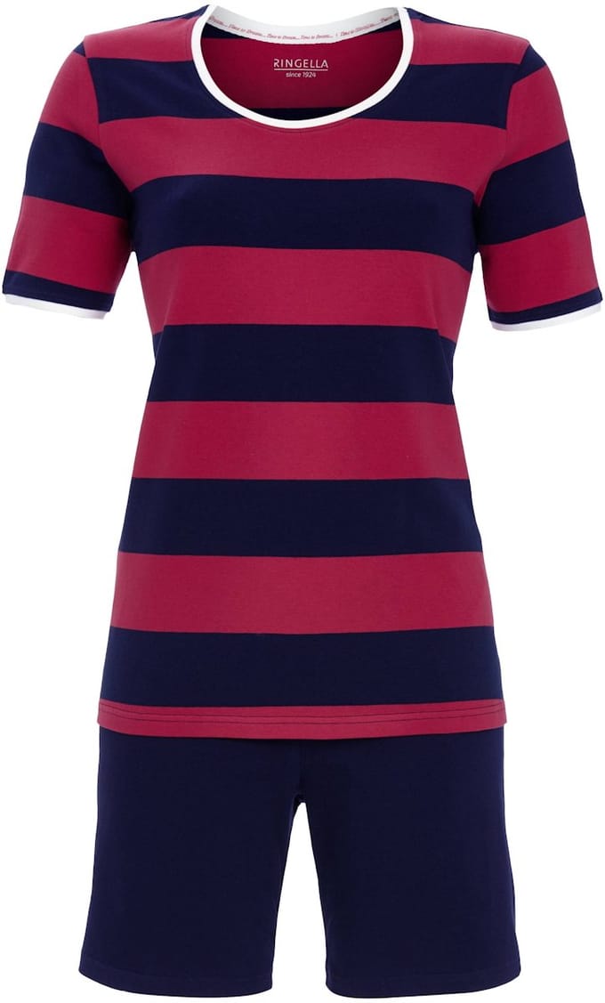 Ringella – Spare Time – Pyjama – 6211304 – Rubin – Maat 40