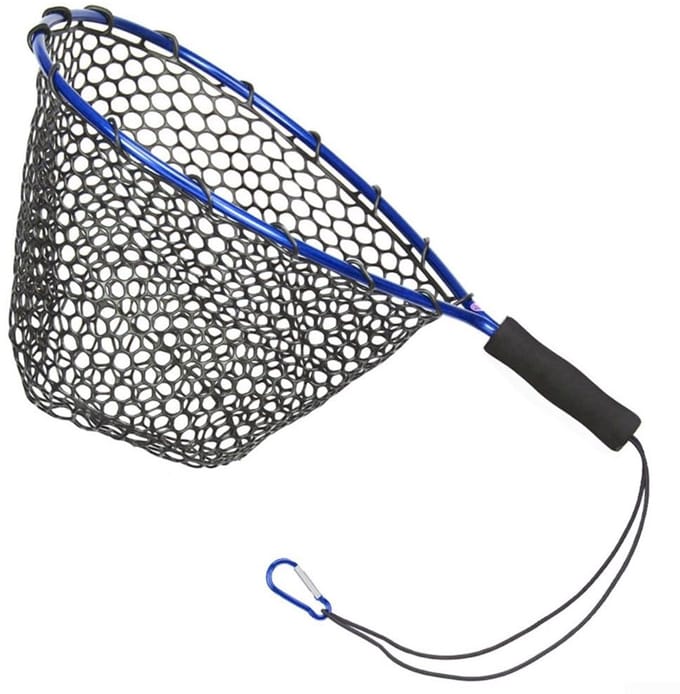Dailygoods- Schepnet Telescopisch - Inklapbaar - Siliconen Gaas - EVA Handvat - Draagbaar - Aluminiumlegering Beugel - Visnet