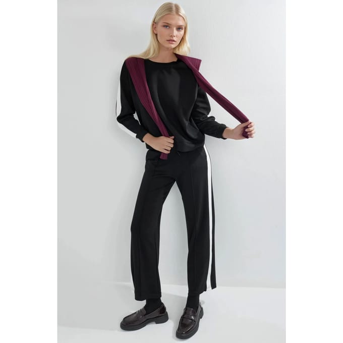 Modal Touch Regular Fit Sweatshirt en Broek Set