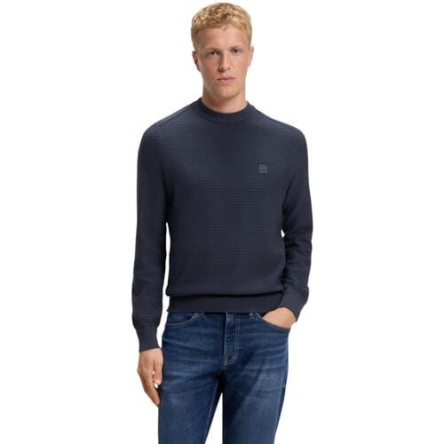 BOSS Trui Anion Navy - Maat XXL - Heren - Pullovers