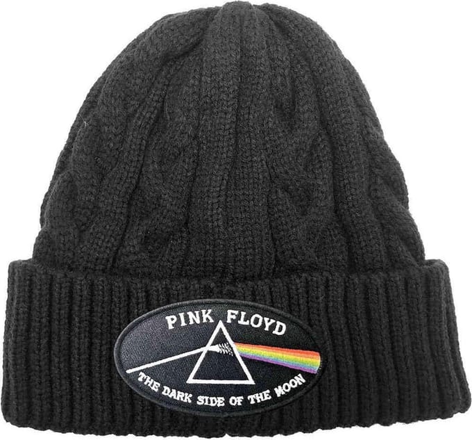 Pink Floyd The Dark Side Of The Moon Cable Knit Muts - Officiële Merchandise