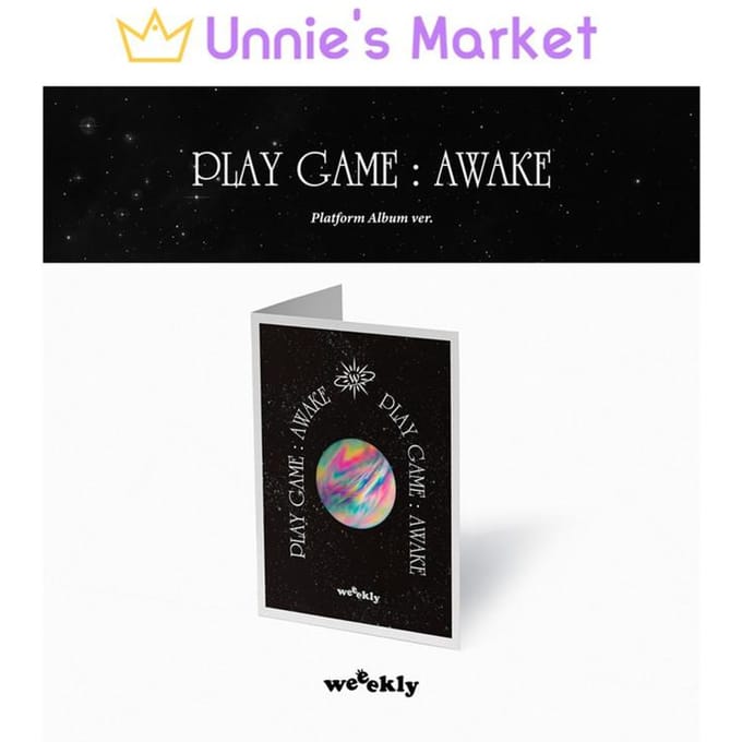 Weeekly 1e Single Album Play Game : WAKKER (Platformalbum ver.) gray