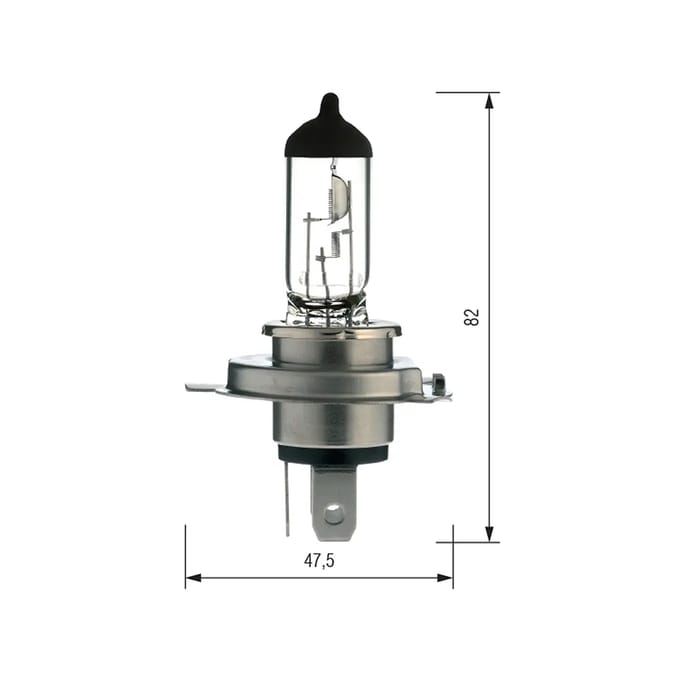Motorlamp Bosma H4 P43t
