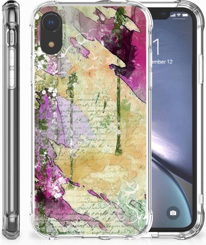 Back Cover Apple iPhone Xr Letter Painting