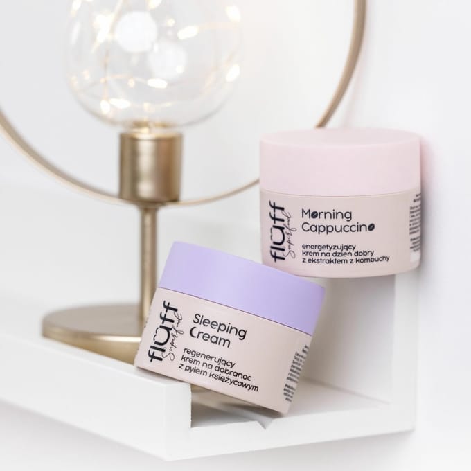 FLUFF Sleeping Cream Nachtcrème - Moonmilk 50ml.