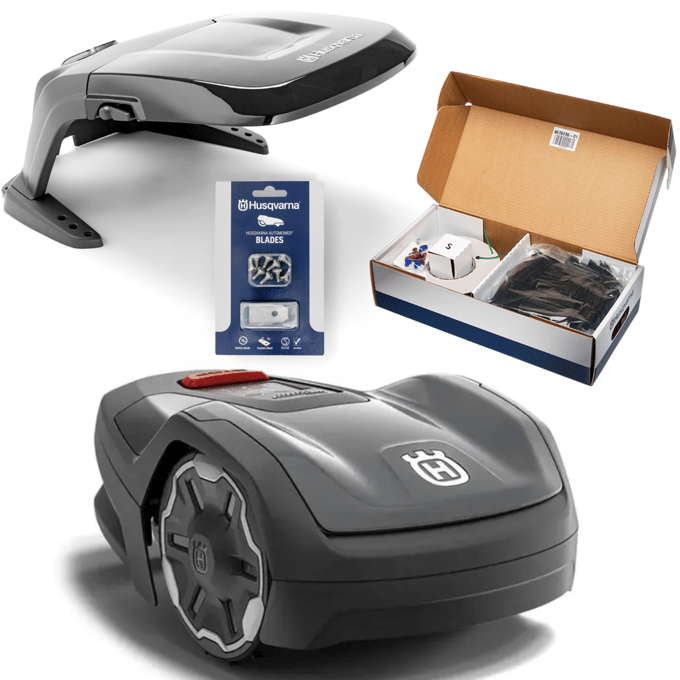 Husqvarna r4 aspire automower - actie!
