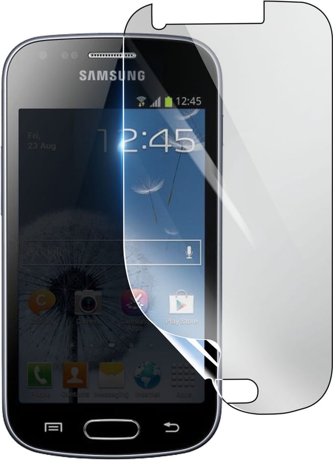 3mk, Geschikt voor Samsung Galaxy Trend S7560, Schokbestendige Hydrogel Screenprotector, Transparant