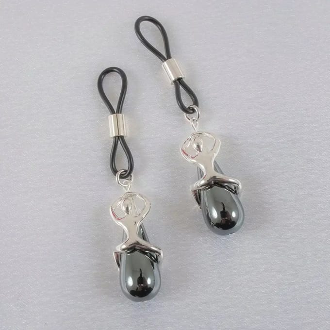 Sylvie Monthulé | Zilveren Tepelklem en Sieraad | Hematite